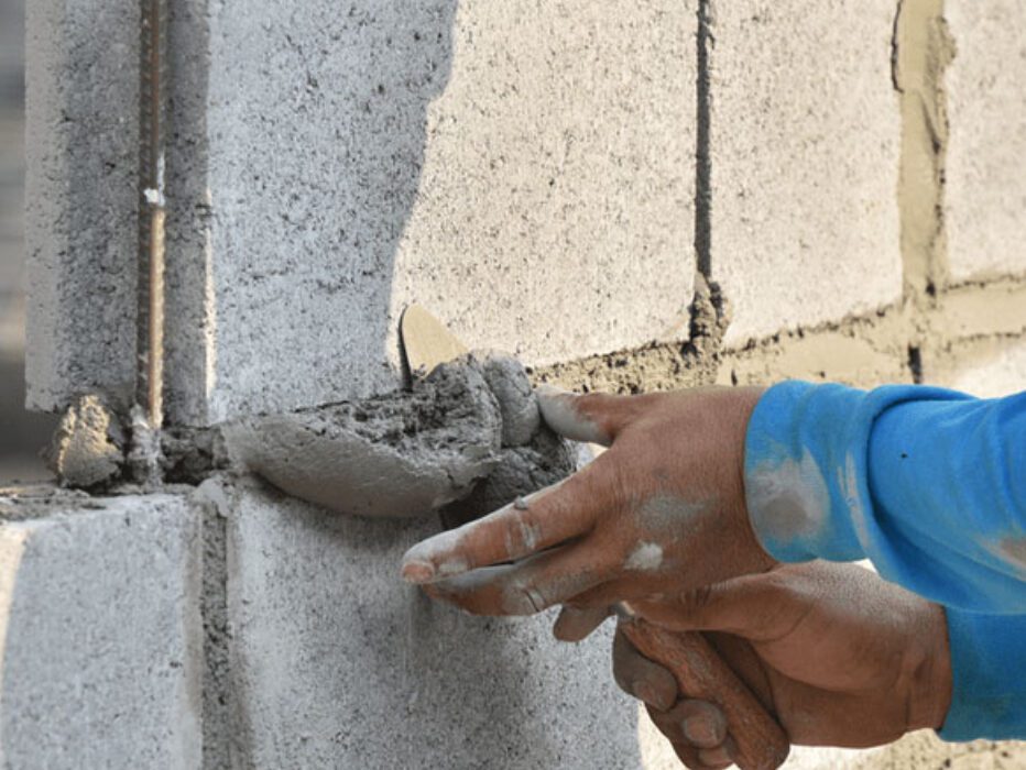 ملات و بلوک و بتن